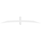 Ekena Millwork Bellingham Architectural Grade PVC Gable Bracket, 96"W x 16"H x 2"D x 4"F, 4/12 Pitch GBP096X16X0204BEL00 - alternate 4
